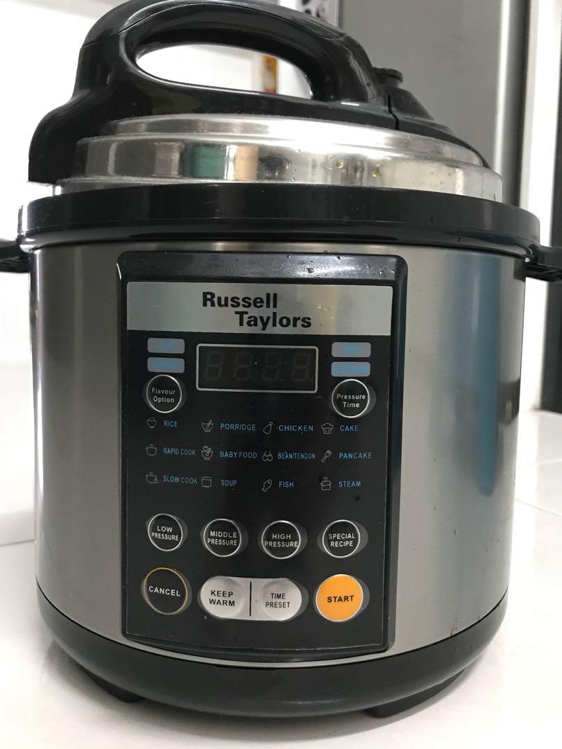 RUSSEL TAYLORS PRESSURE COOKER, TV & Home Appliances, Kitchen