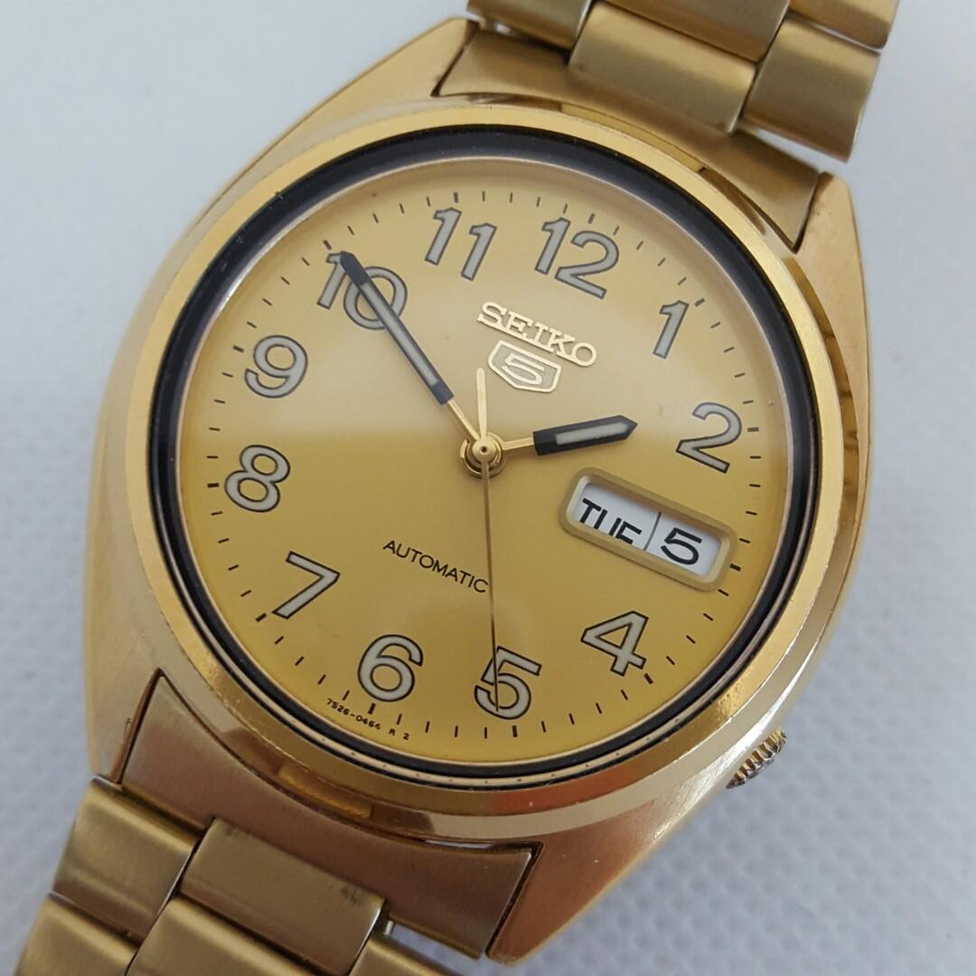 Seiko 5 DayDate Automatic Watch 7S263180, Men