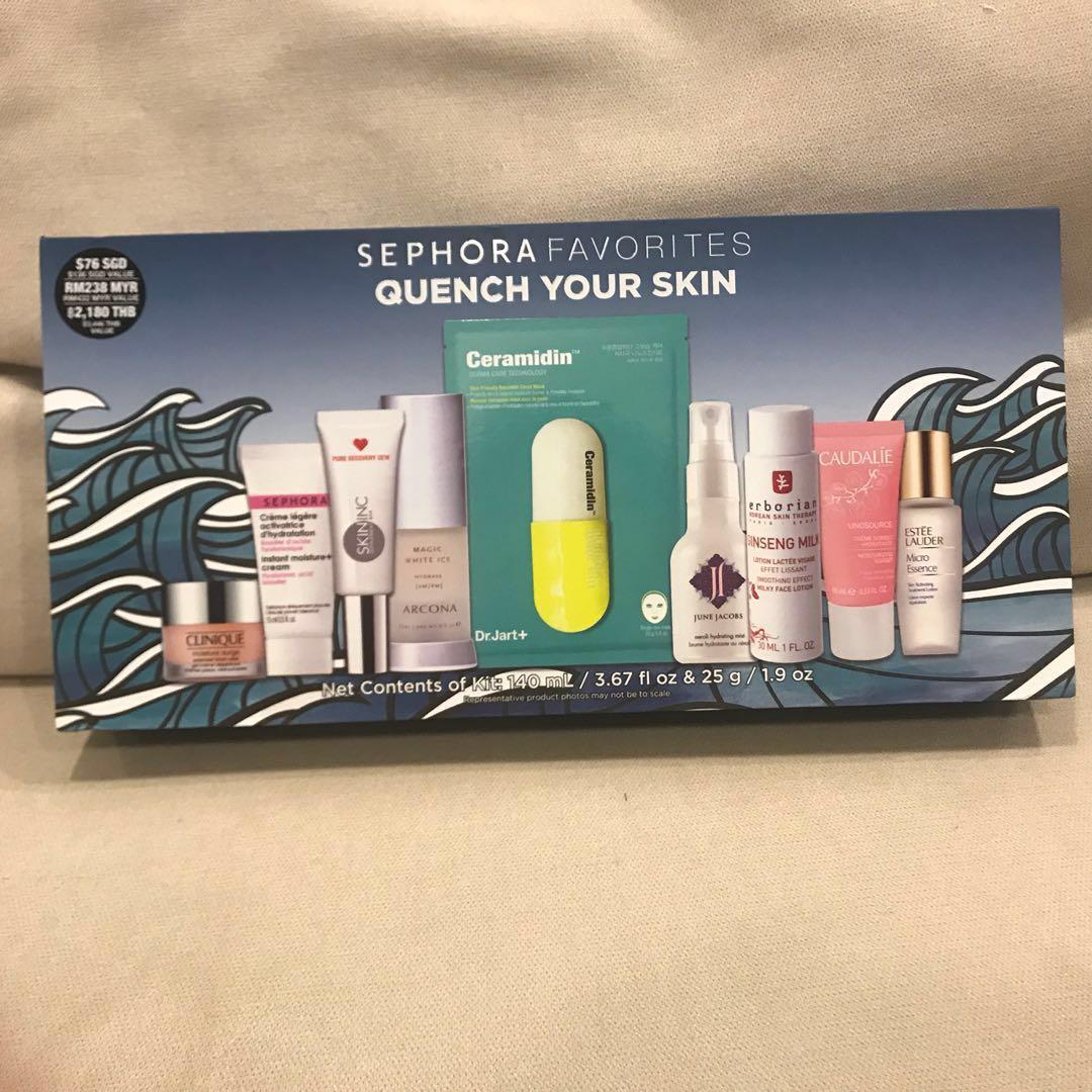 Sephora Favorites Quench Your Skin Arcona Clinique Skin Inc Caudalie Beauty Personal Care Face Face Care On Carousell