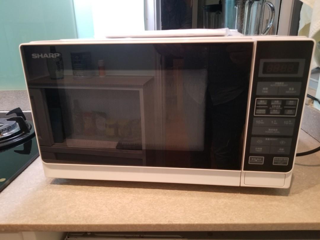 Sharp Microwave R230 Z(W), 家庭電器, 廚房電器, 焗爐及多士爐 Carousell