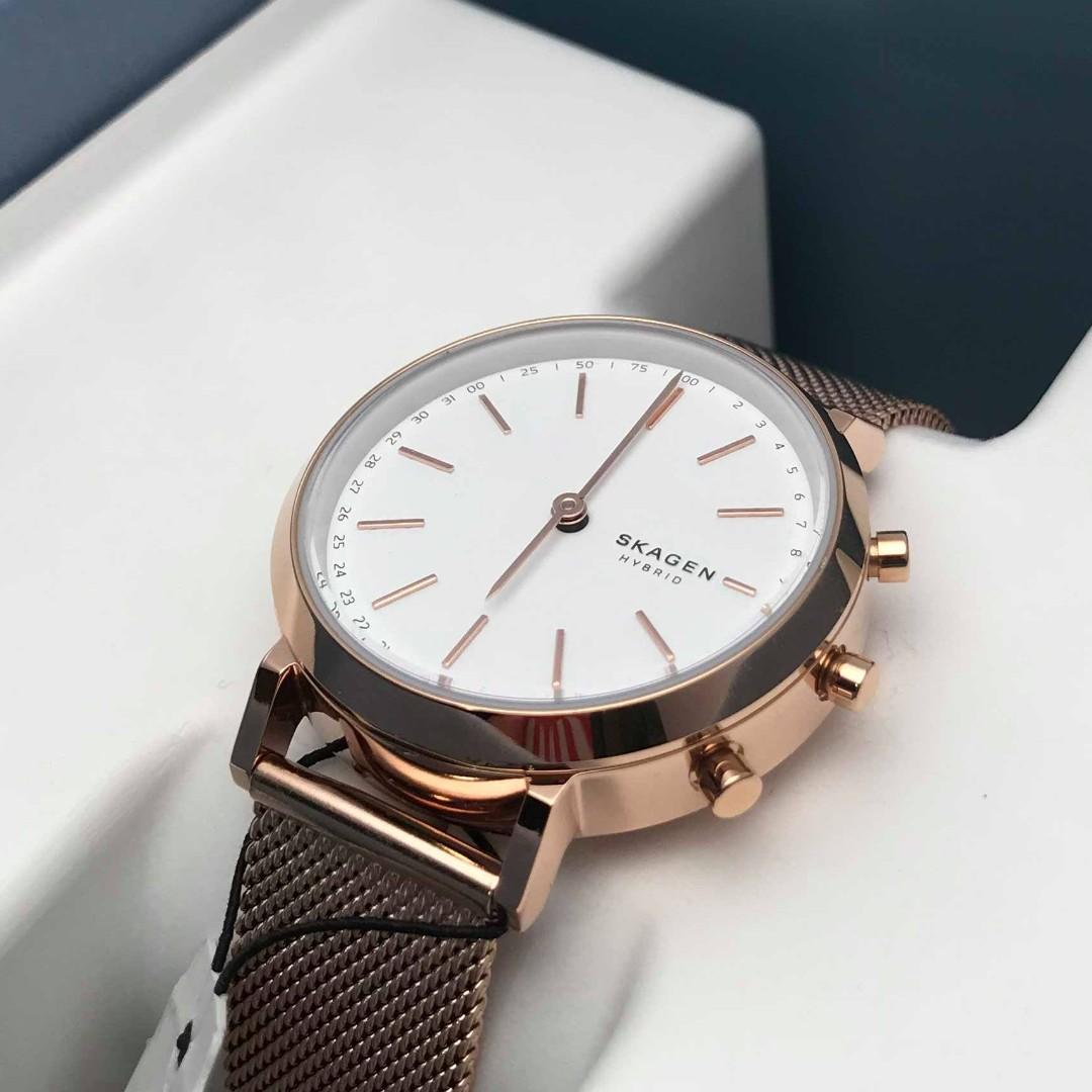 Skagen hald store rose gold