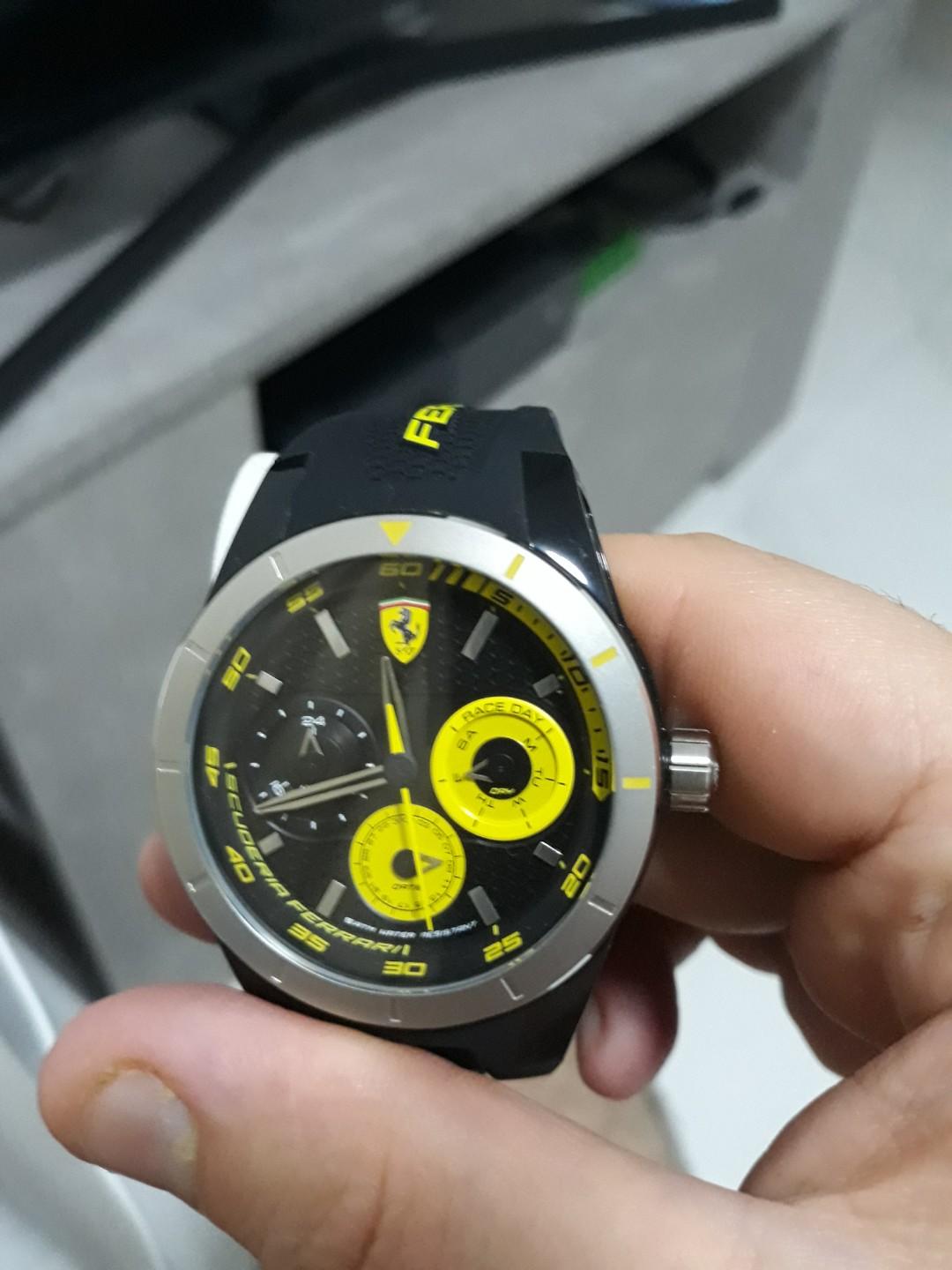 Sport watch ferrari scuderia perfect like new tissot casio armani breil fossil