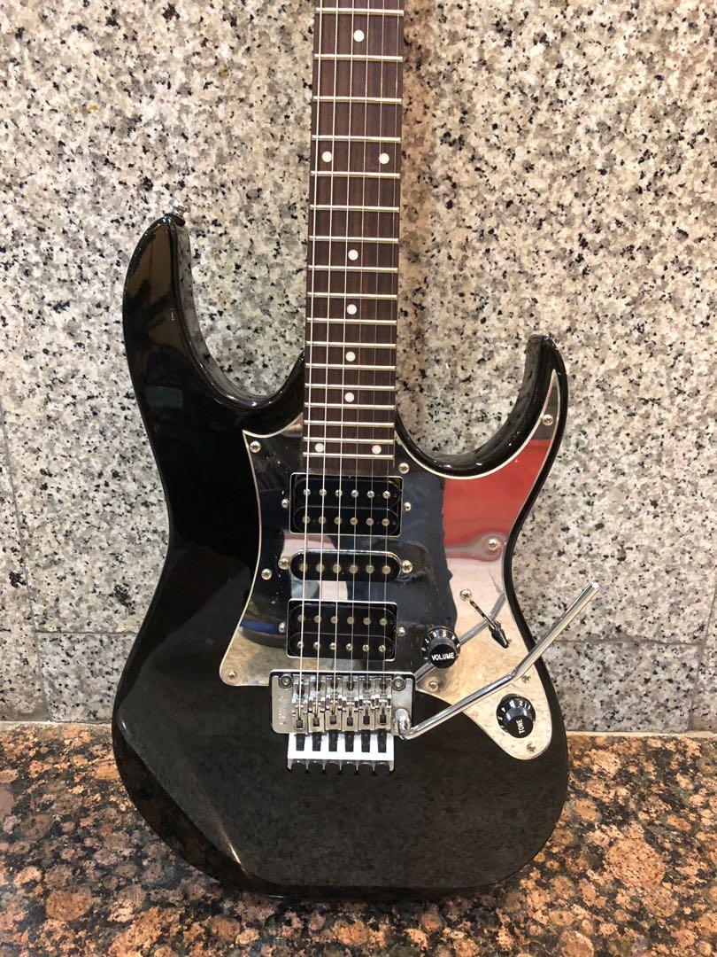 Swing EZ100 BL/R MIK Korea Made Electric Guitar, Hobbies & Toys, Music