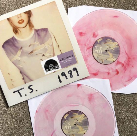 Taylor Swift 1989 Rsd 2018 Clear Pink Vinyl Limited