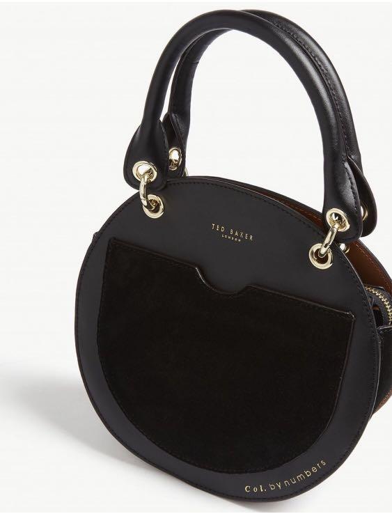 Ted baker sunnie leather circular bag shop