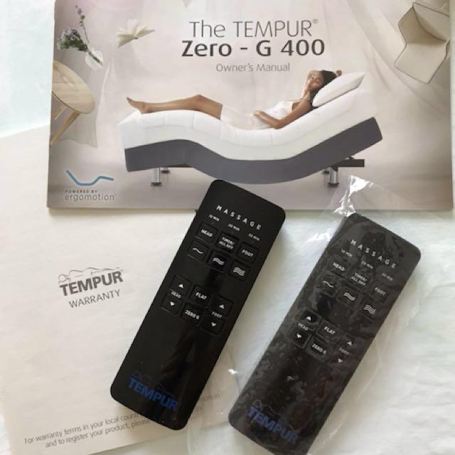 Tempur Zero G Adjustable Bed base and mattress, Furniture & Home Living