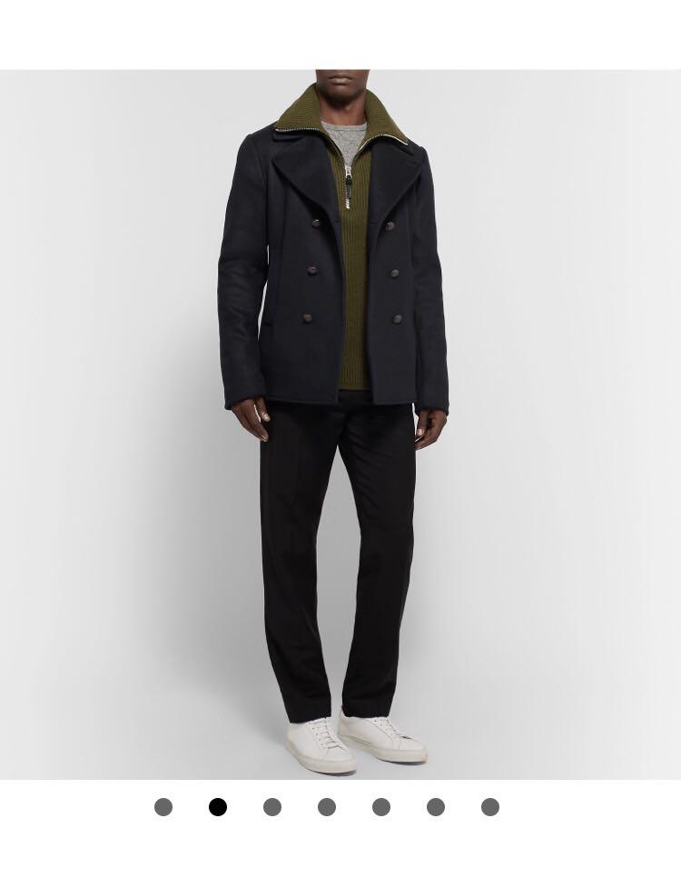 Tomas maier top peacoat