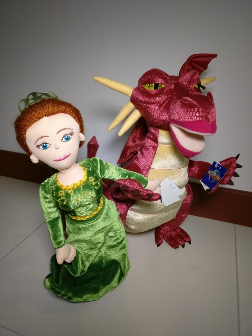 shrek dragon plush