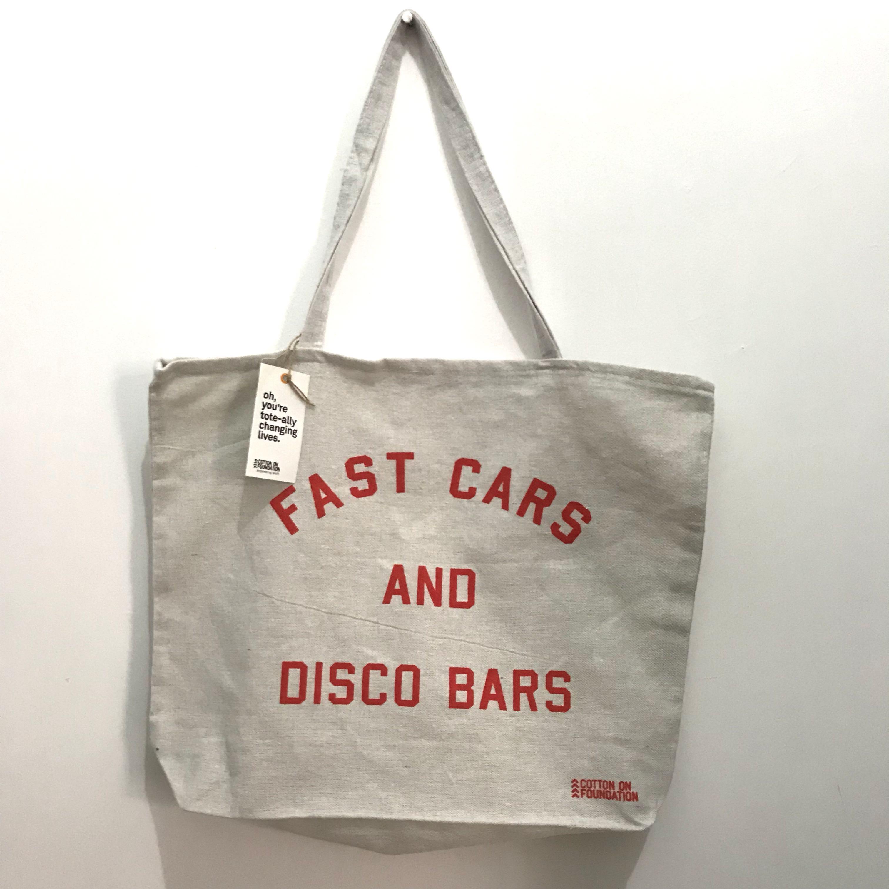 cotton on tote bags