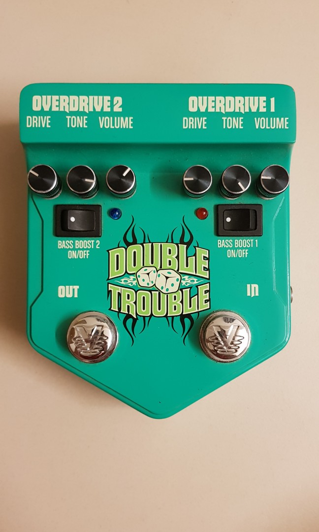 Visual Sound Double Trouble Guitar Pedal, Hobbies & Toys, Music & Media