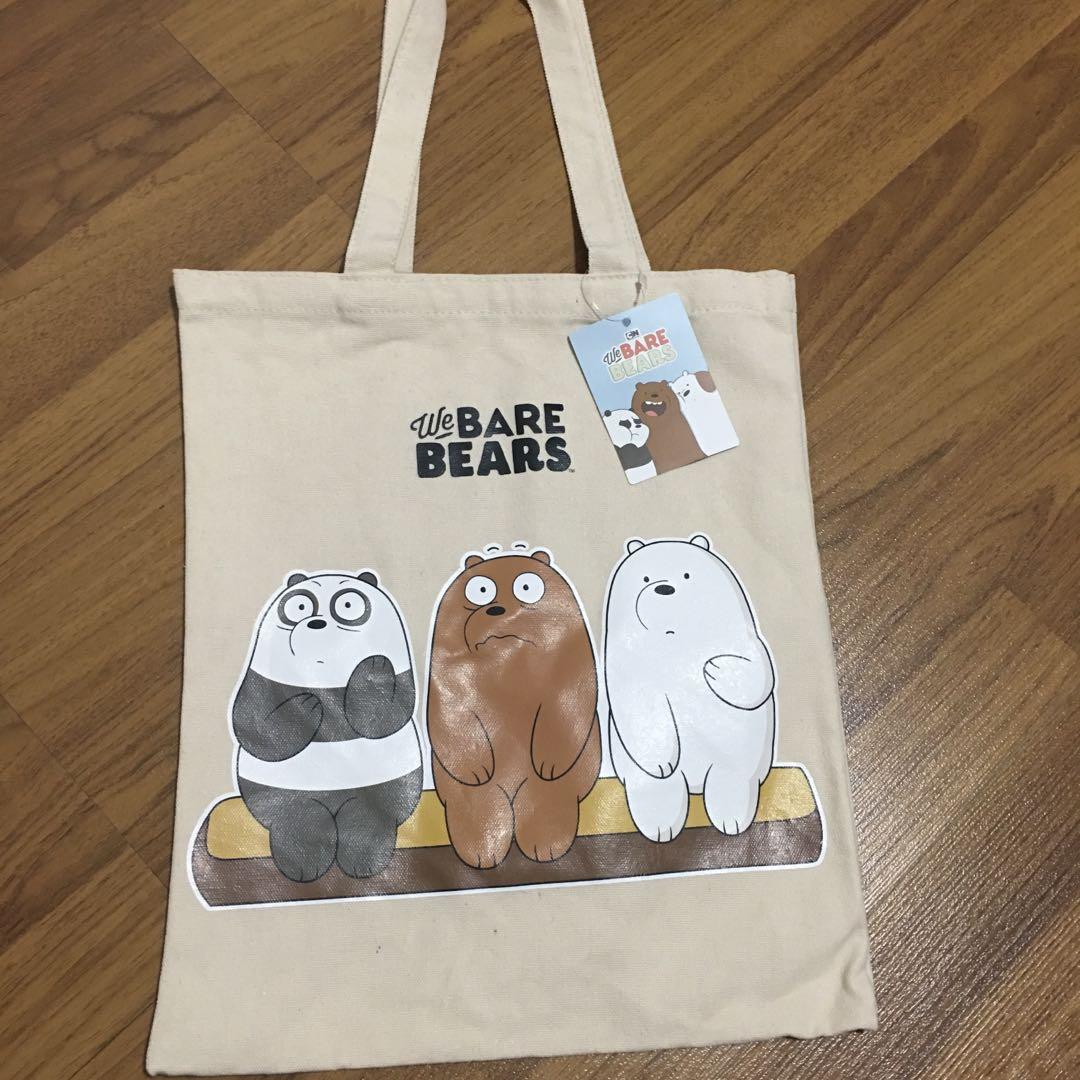 Tote bag shop we bare bears