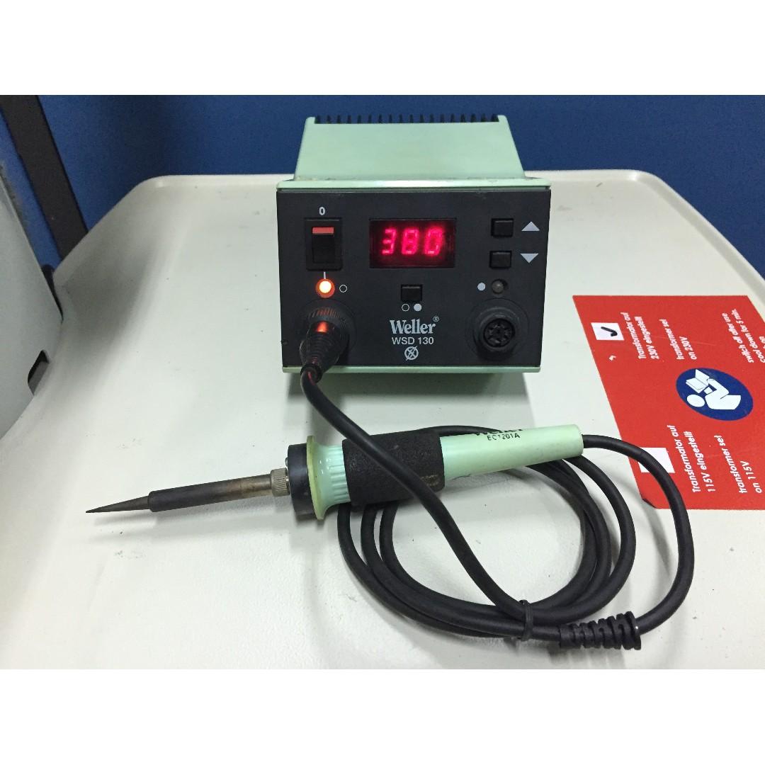 Weller WSD130 Multi Digital Soldering Station with Weller EC1201A Soldering Iron
