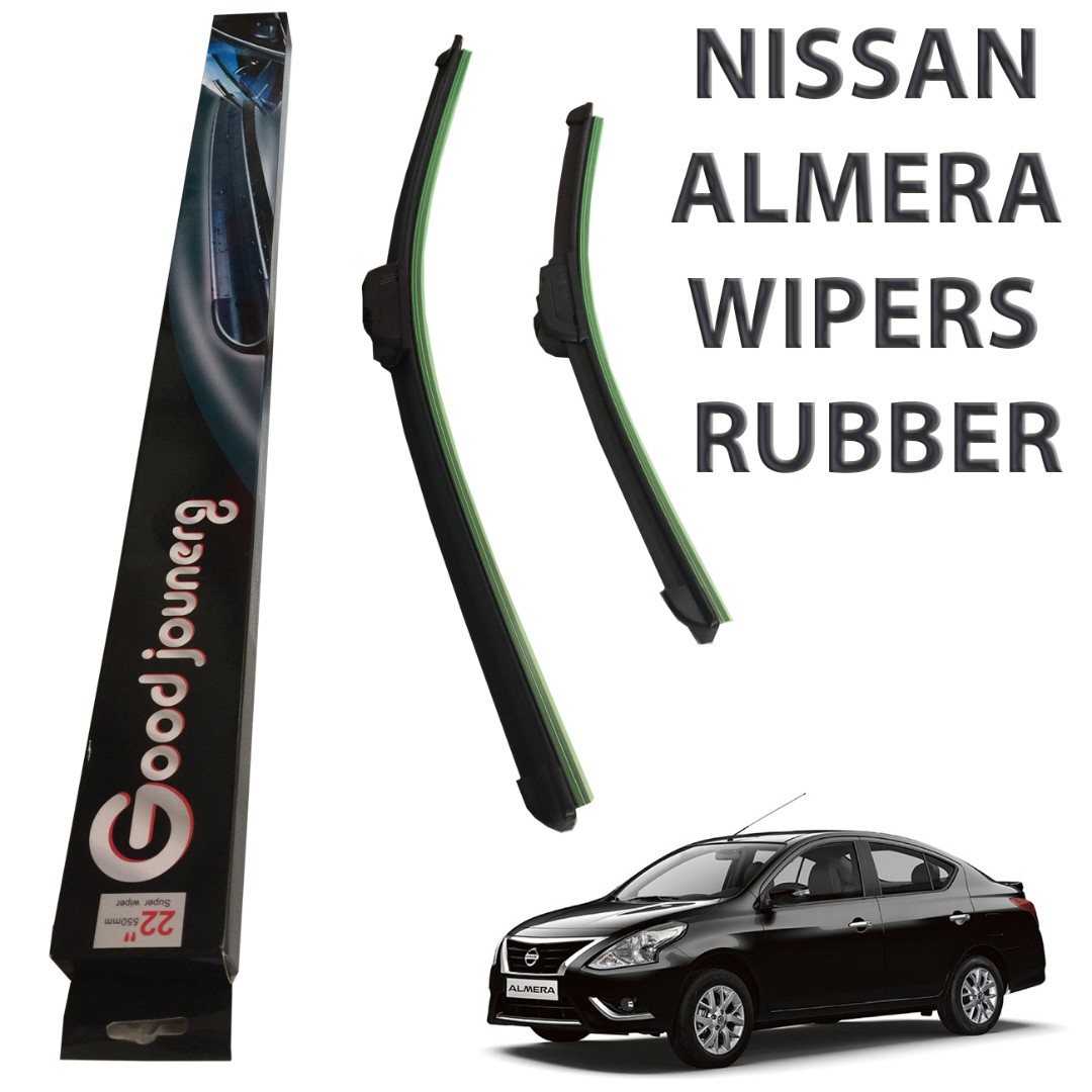 Wiper Blades For Nissan Almera Windshield Wipers Soft Rubber Blade