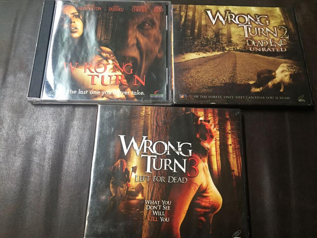 Wrong Turn 1 2 3 On Carousell