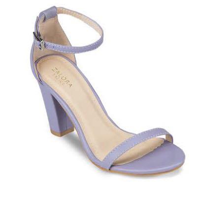Zalora Basic Chunky Heels in Purple (Category: Heels) located in Bacolod City. Submitted by shopelixir_ (Listing ID 195063031, Image 1). Description: Used twice only but has a few flaws .