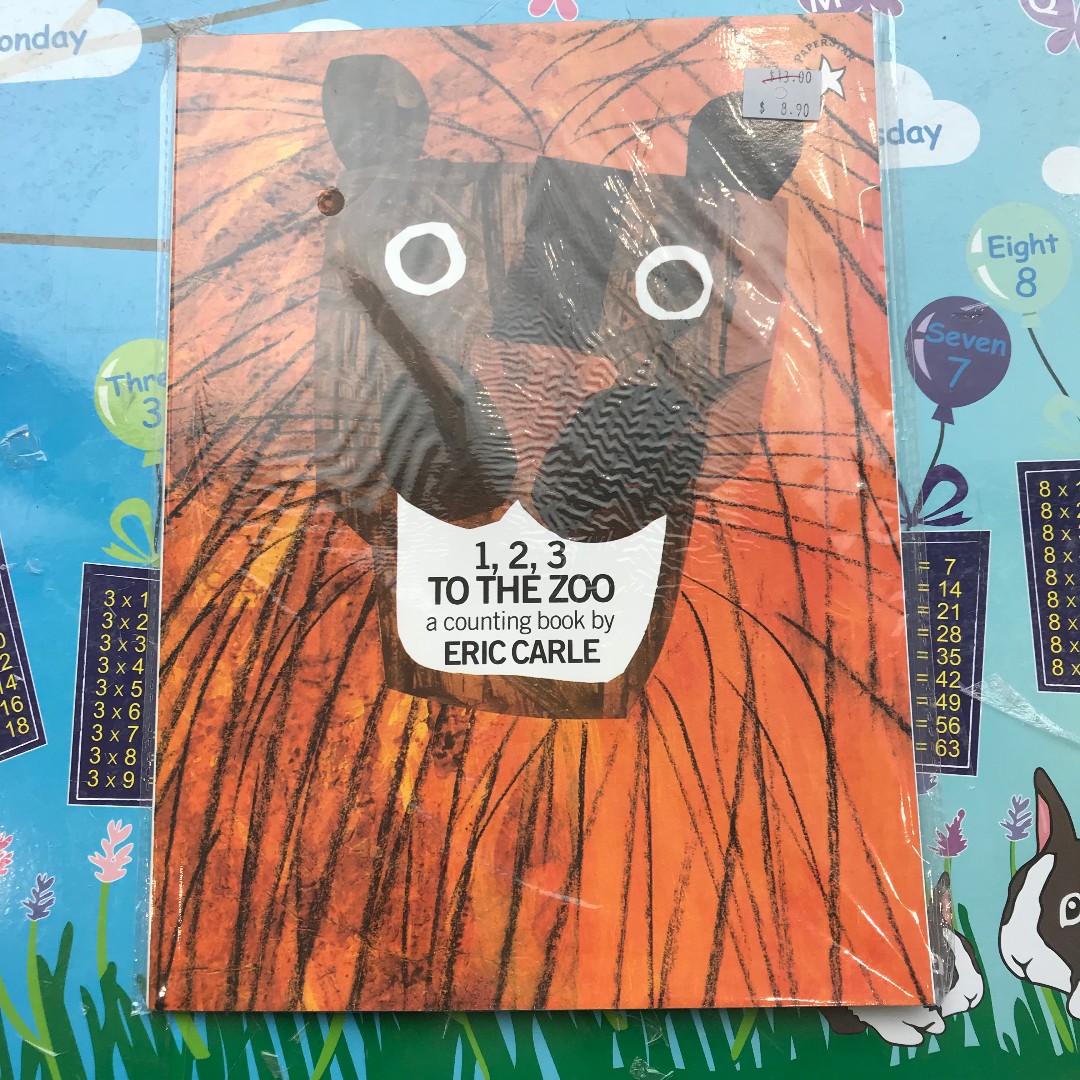 1 2 3 To The Zoo By Eric Carle Books Stationery Children S