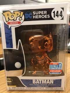 Batman chrome orange funko pop