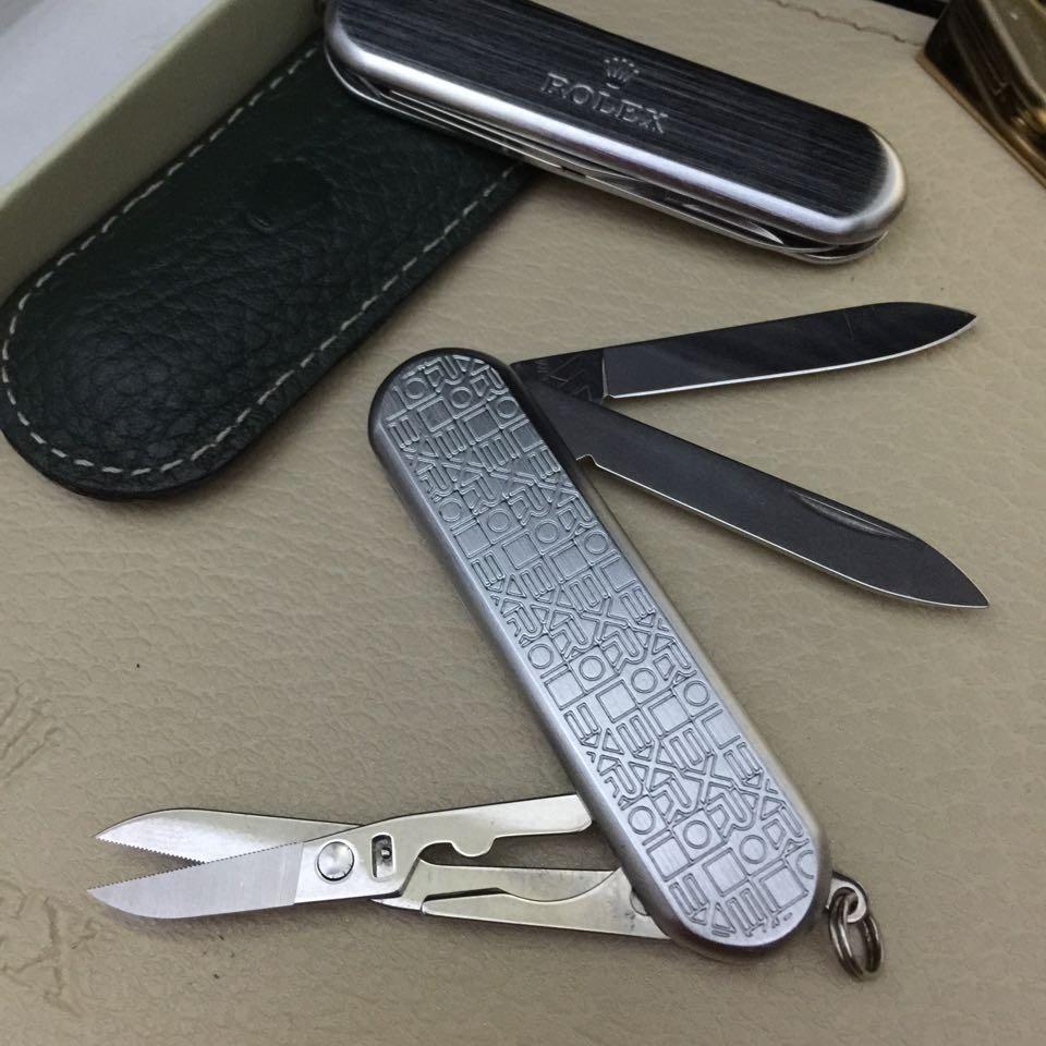 Rolex swiss army hot sale knife