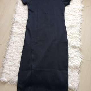 Dress Slit Black