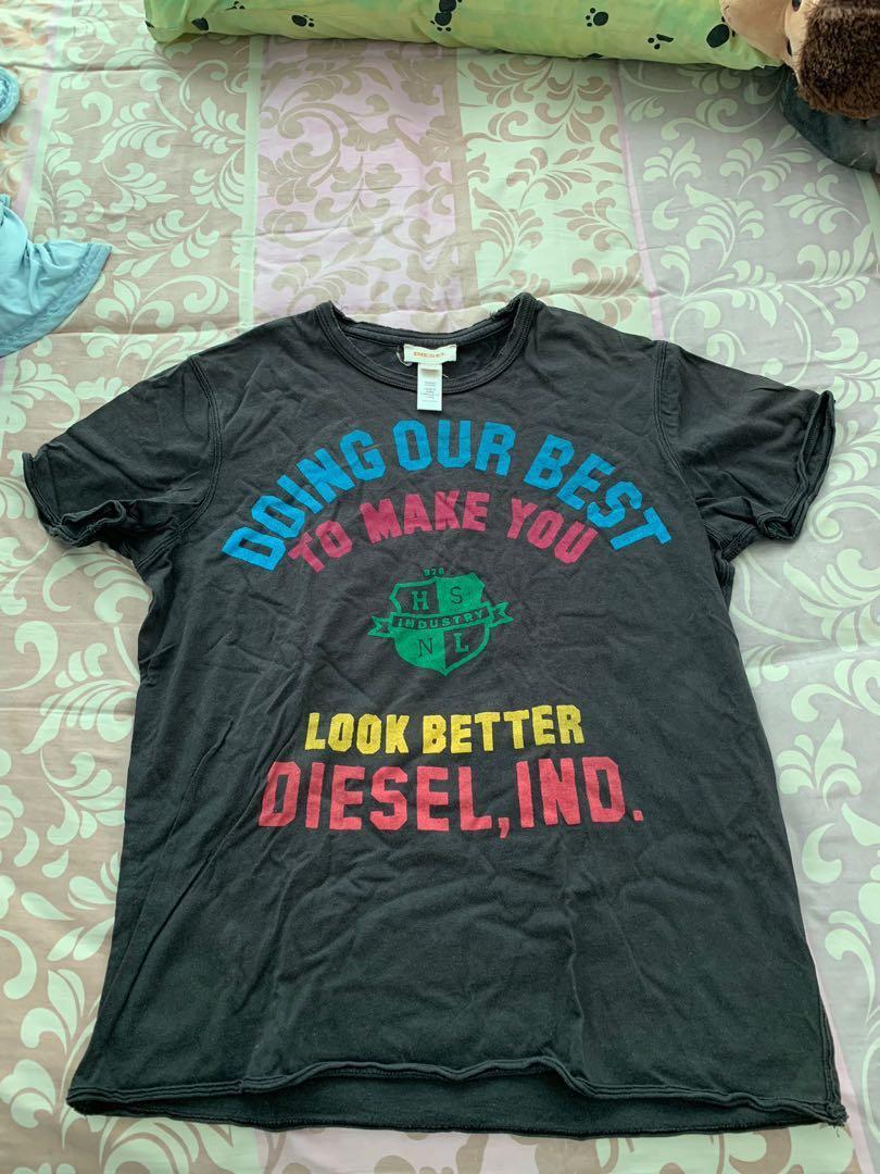 2x Diesel T Shirt And One True Religion T Shirt Men S Fashion