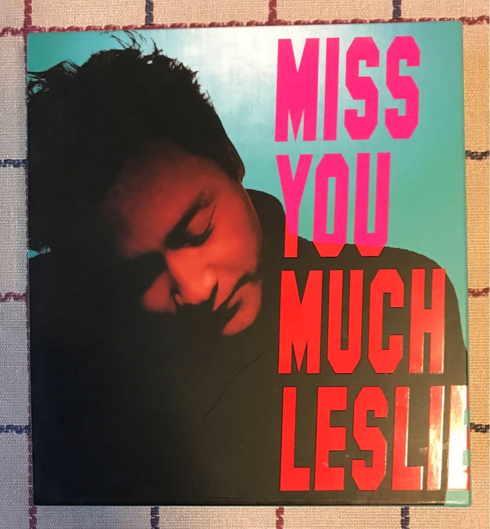 レスリー・チャン　CD＋DVD MIss You Much,Leslie 張國榮Miss You Much Leslie 絕版CD+DVD, 興趣及遊戲, 音樂