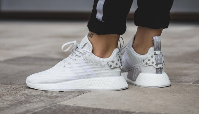 adidas gazelle silver green womens Adidas NMD R2 Ronin Polka Dot (W)