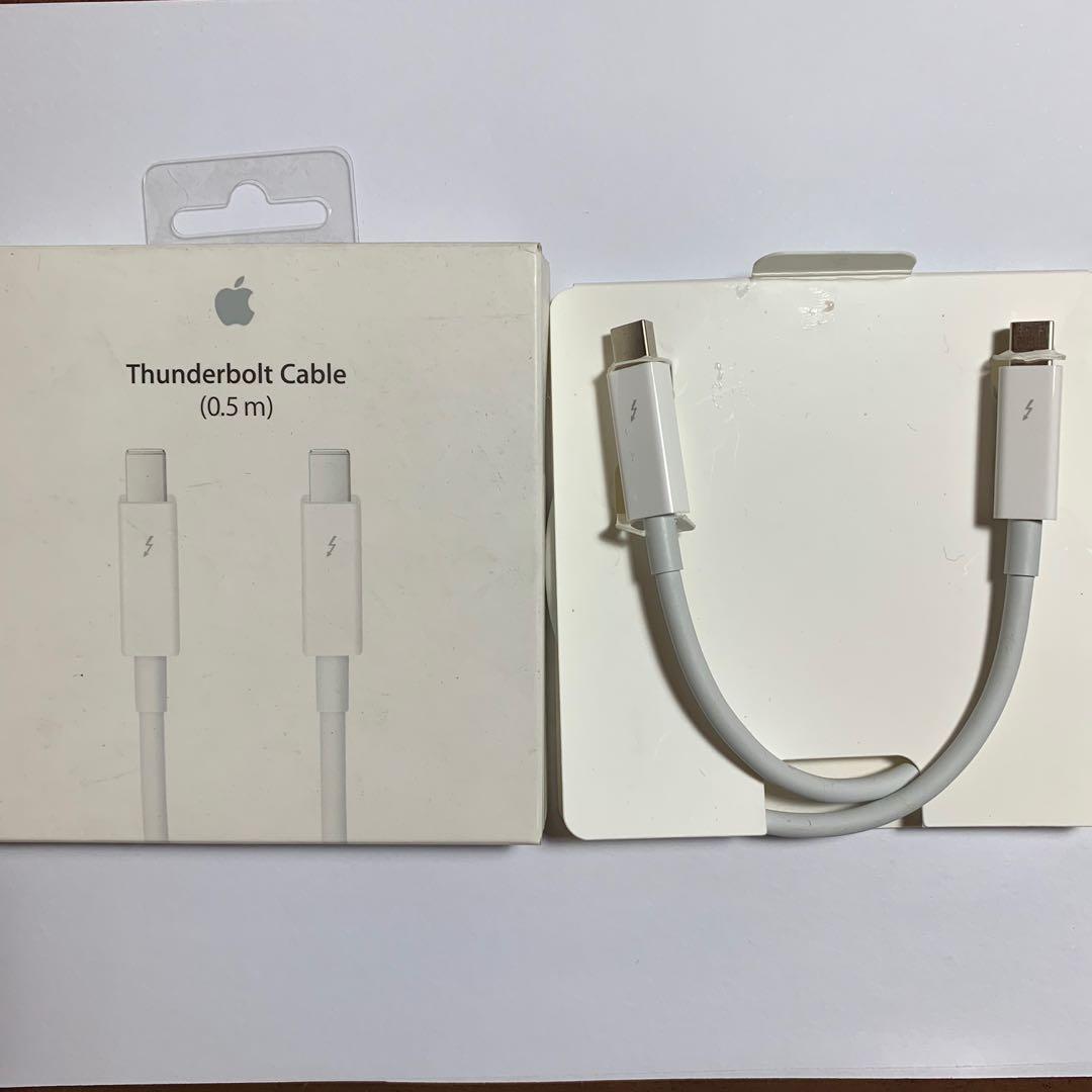 Apple Thunderbolt Cable 0 5m Electronics Computer Parts Accessories On Carousell