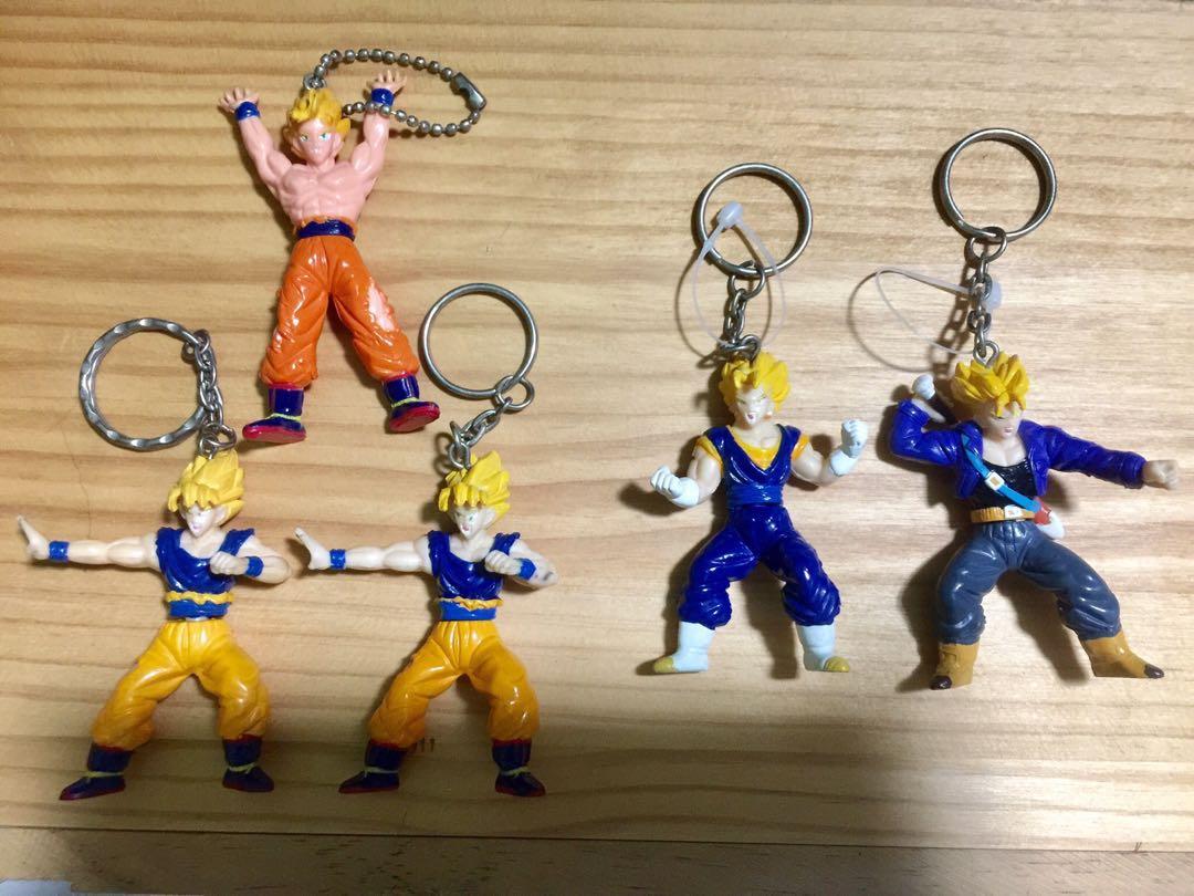 Authentic Bandai 1997 Dragon Ball Keychain Toys Games Bricks