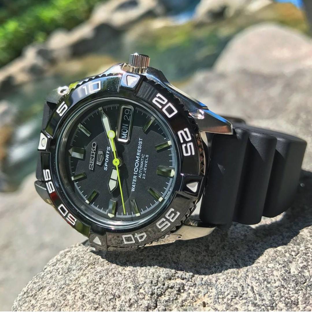 Seiko 5 automatic 23 jewels made in japan cheap