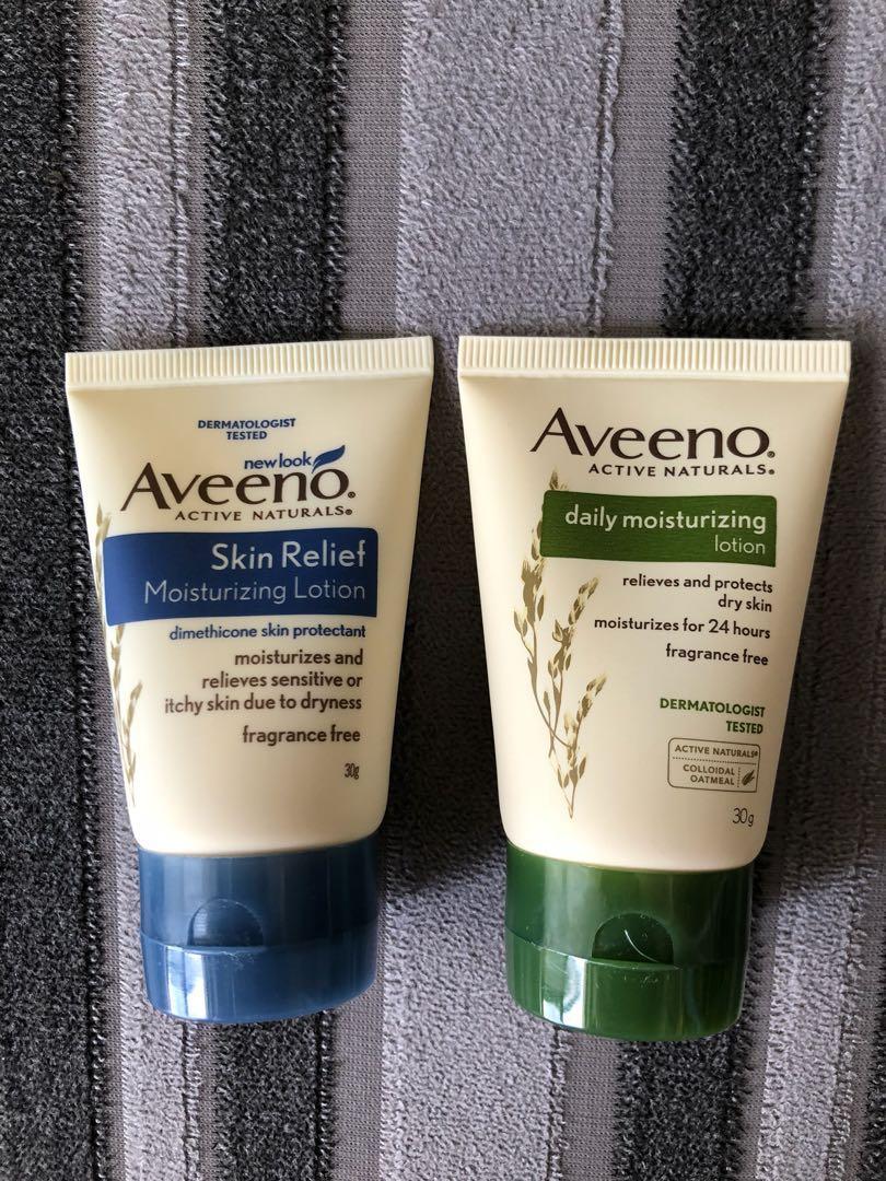 aveeno lotion travel size