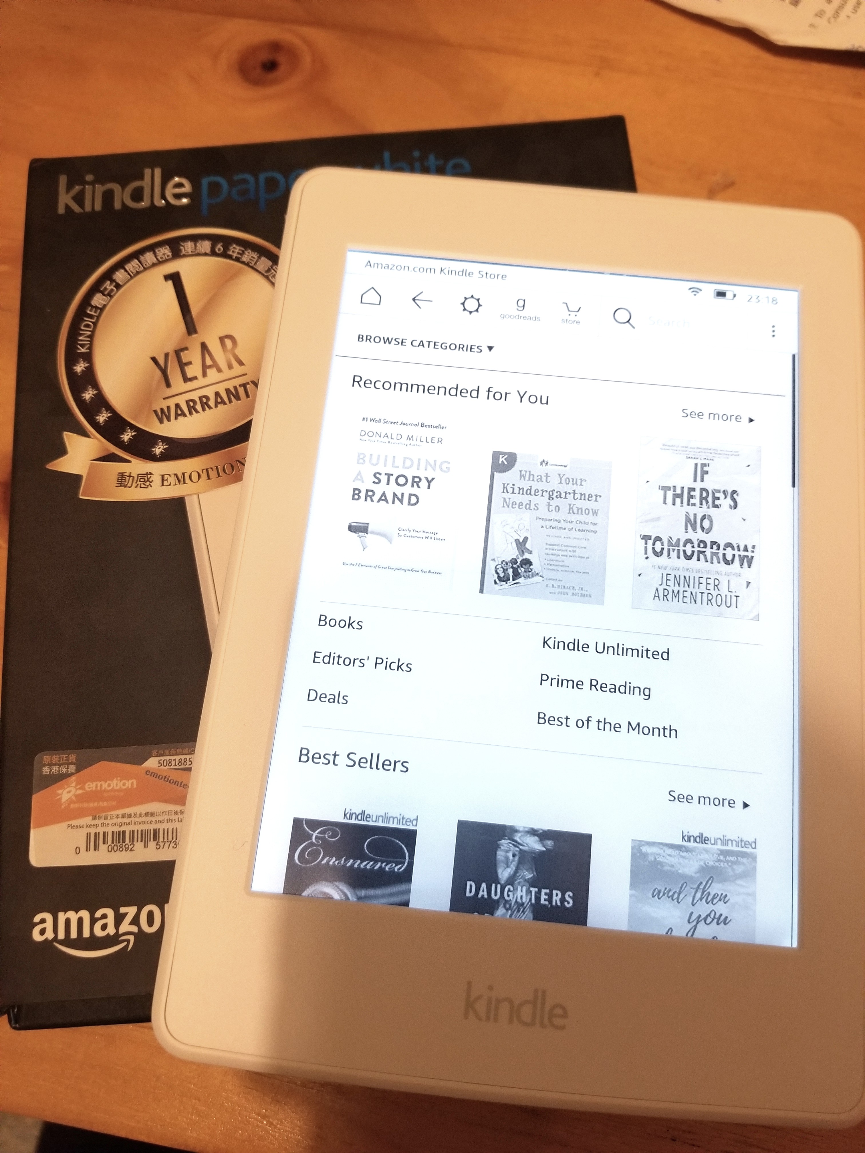 Brand New Kindle Paperwhite 電子產品 電腦 平板電腦 Carousell Brand New Kindle Paperwhite 電子產品 電腦 平板電腦 Carousell