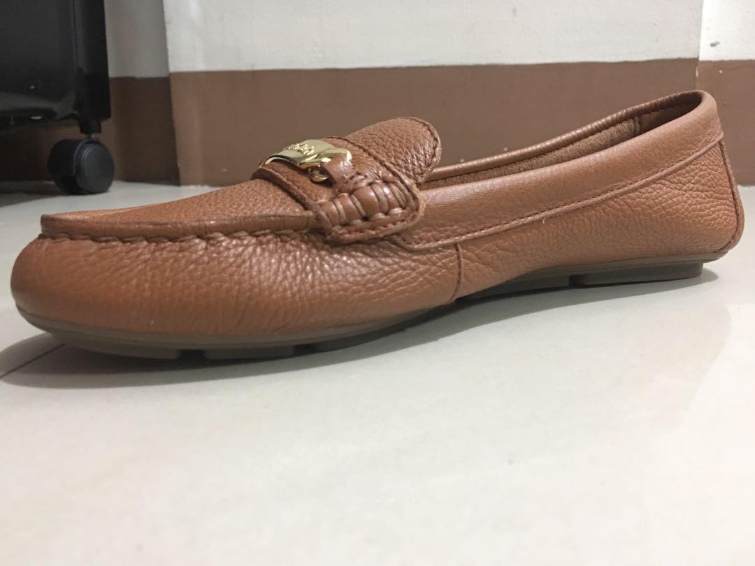 Calvin klein lunasi pebbled leather loafer hotsell