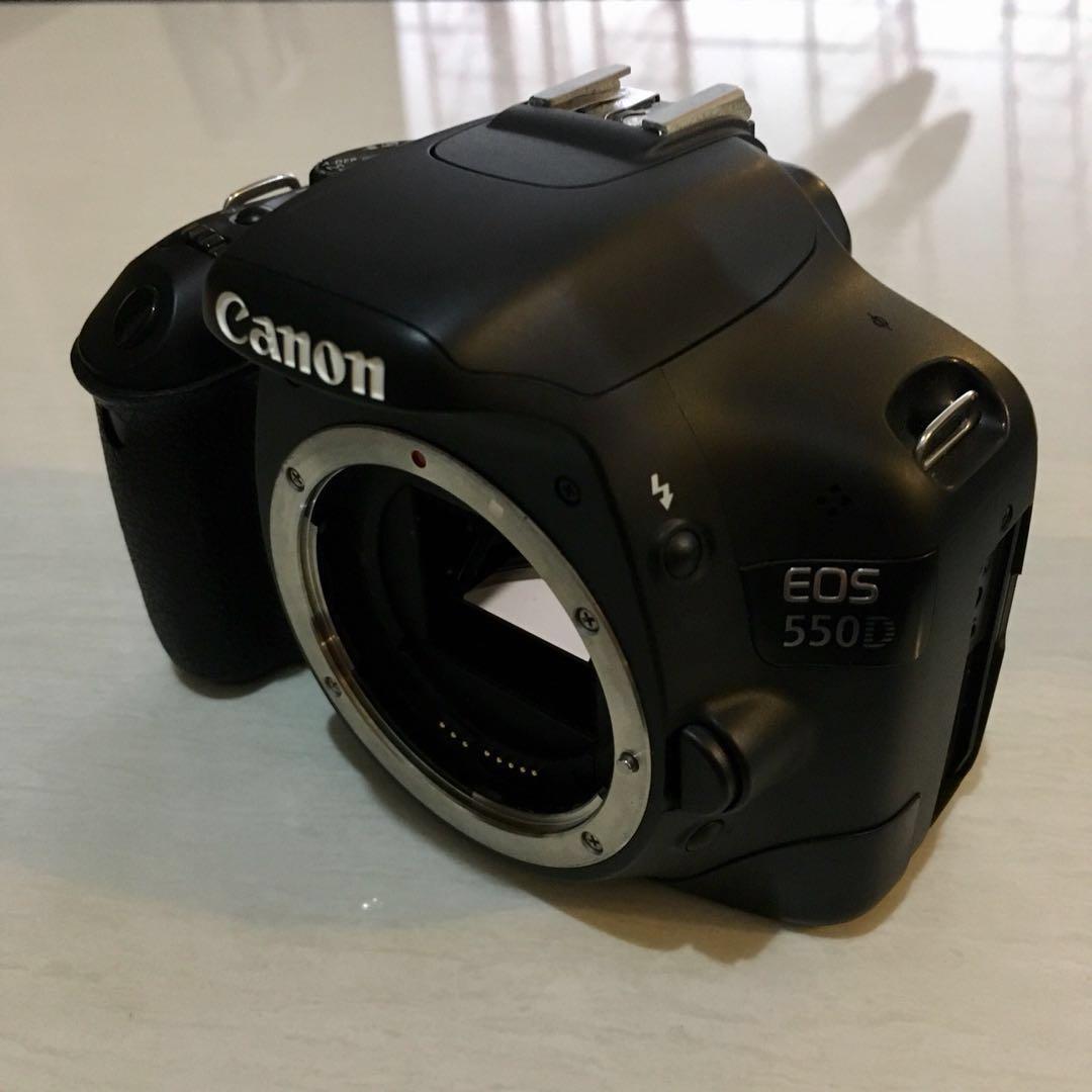 CANON EOS 550D Body only (Category: Cameras) located in Quezon City. Submitted by mystorageroom (Listing ID 193338092, Image 3). Description: The unit was purchased in May 2010. It was used only at the Honda CR-V Car Photography contest in 2010 and at my Singapore tour in 2011. Barely used since then. Discovered the issue in 2013 then kept in storage since then. Repair details will be sent upon request. Looks brand new ✅ Almost no scratches/dents