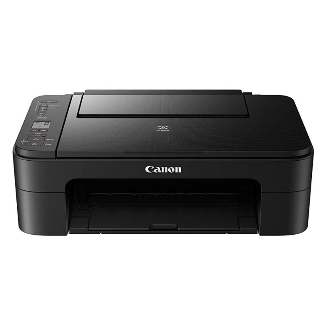black wireless printer