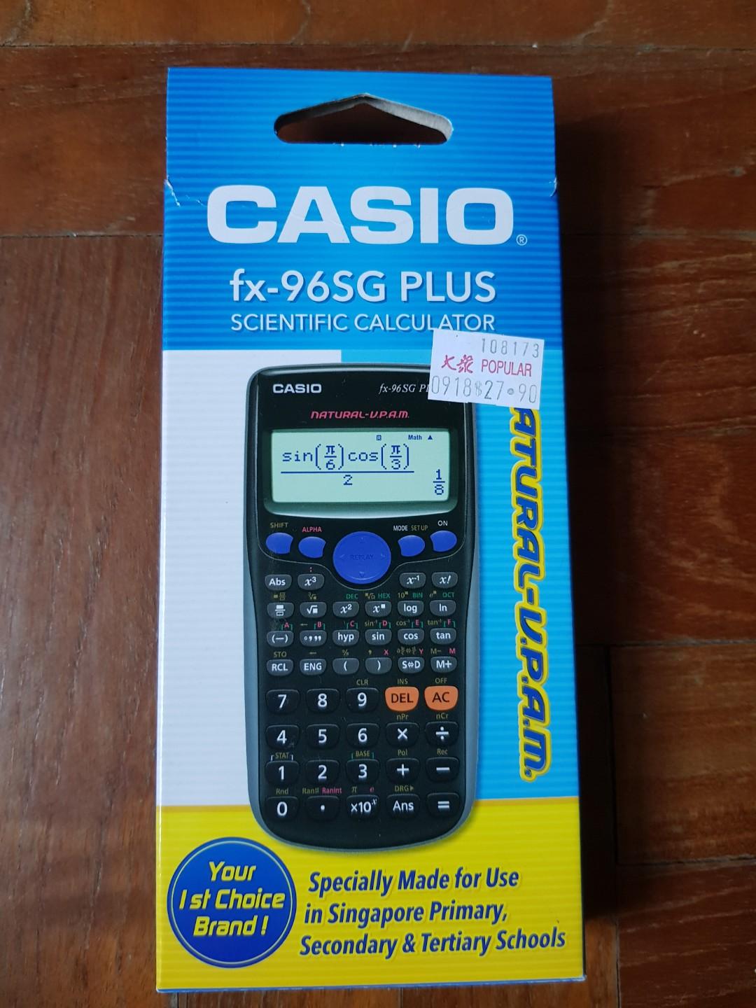 Casio fx96sg sales