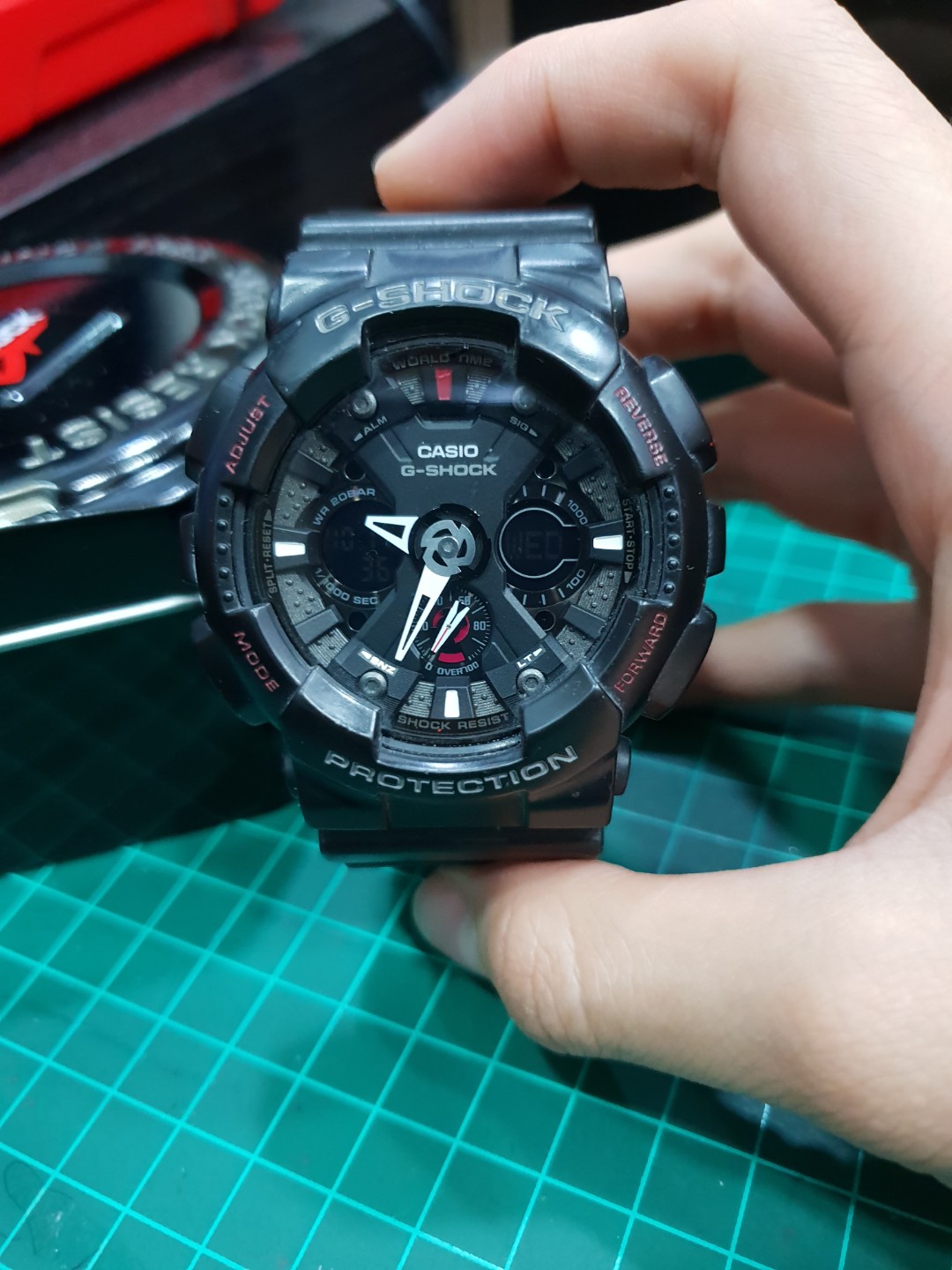 Casio G Shock Ga 120 1a Bu670051 Bugmel Com