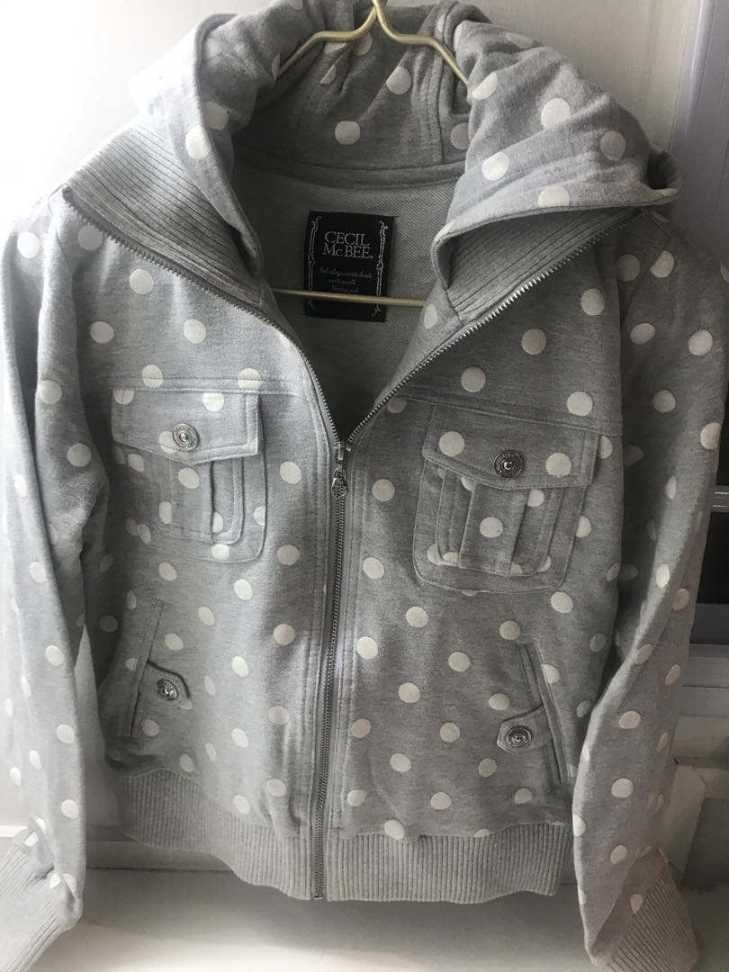 cecil hoodie cardigan