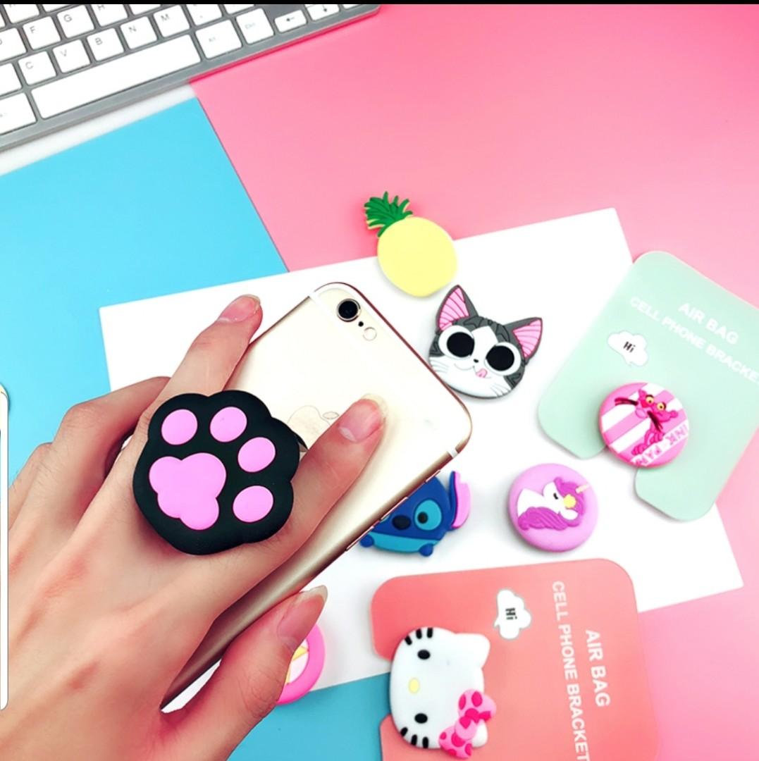 Cute Korea Design Mobile Holder Stand Ready Stock Mobile Phones Tablets Mobile Tablet Accessories Mobile Accessories On Carousell