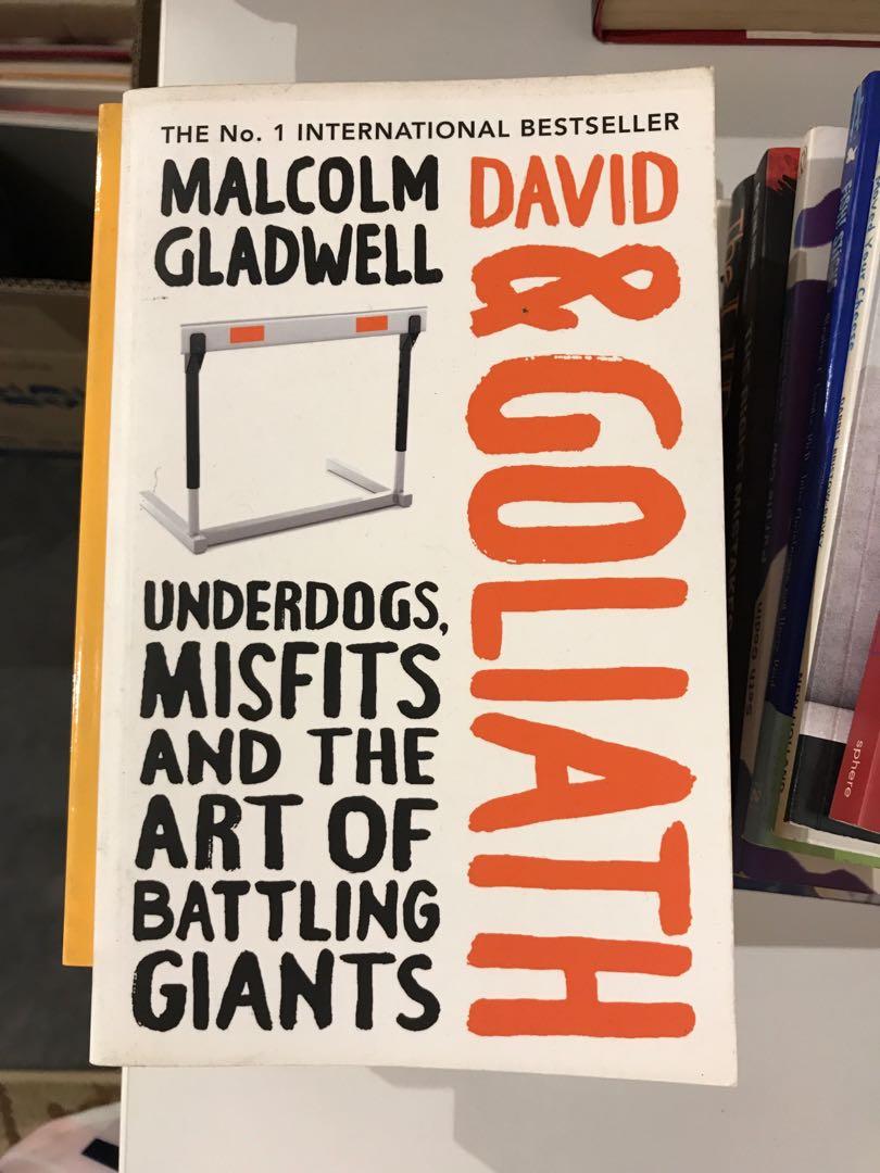 David And Goliath Underdogs Misfits And The Art Of Battling