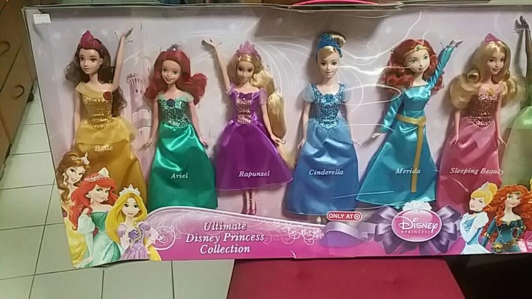 disney princess barbie collection