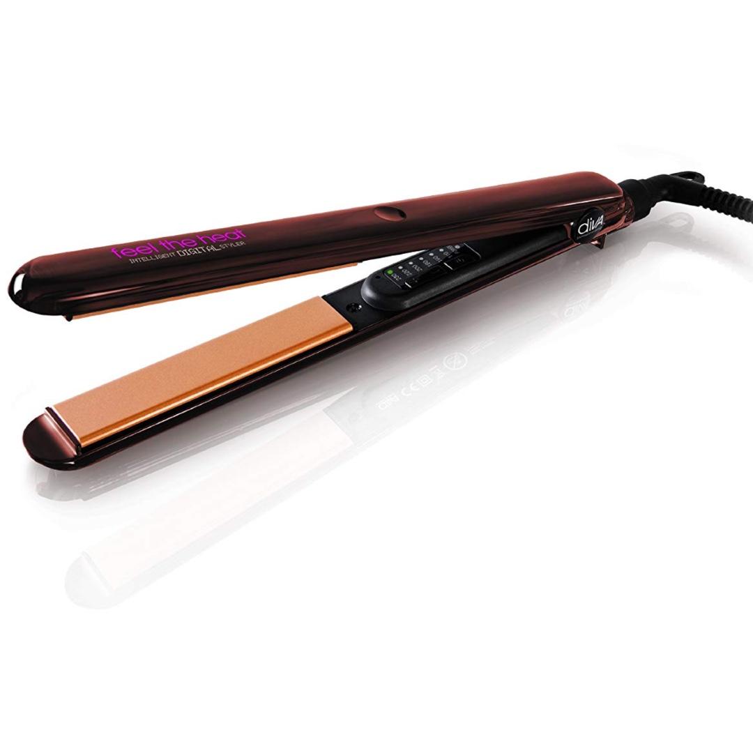 Diva feel the heat hair straighteners clearance