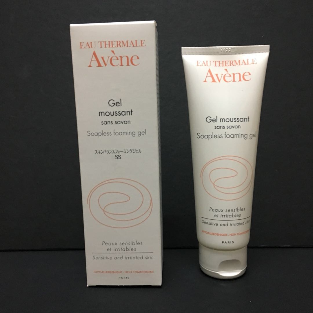 avene soapless foaming gel