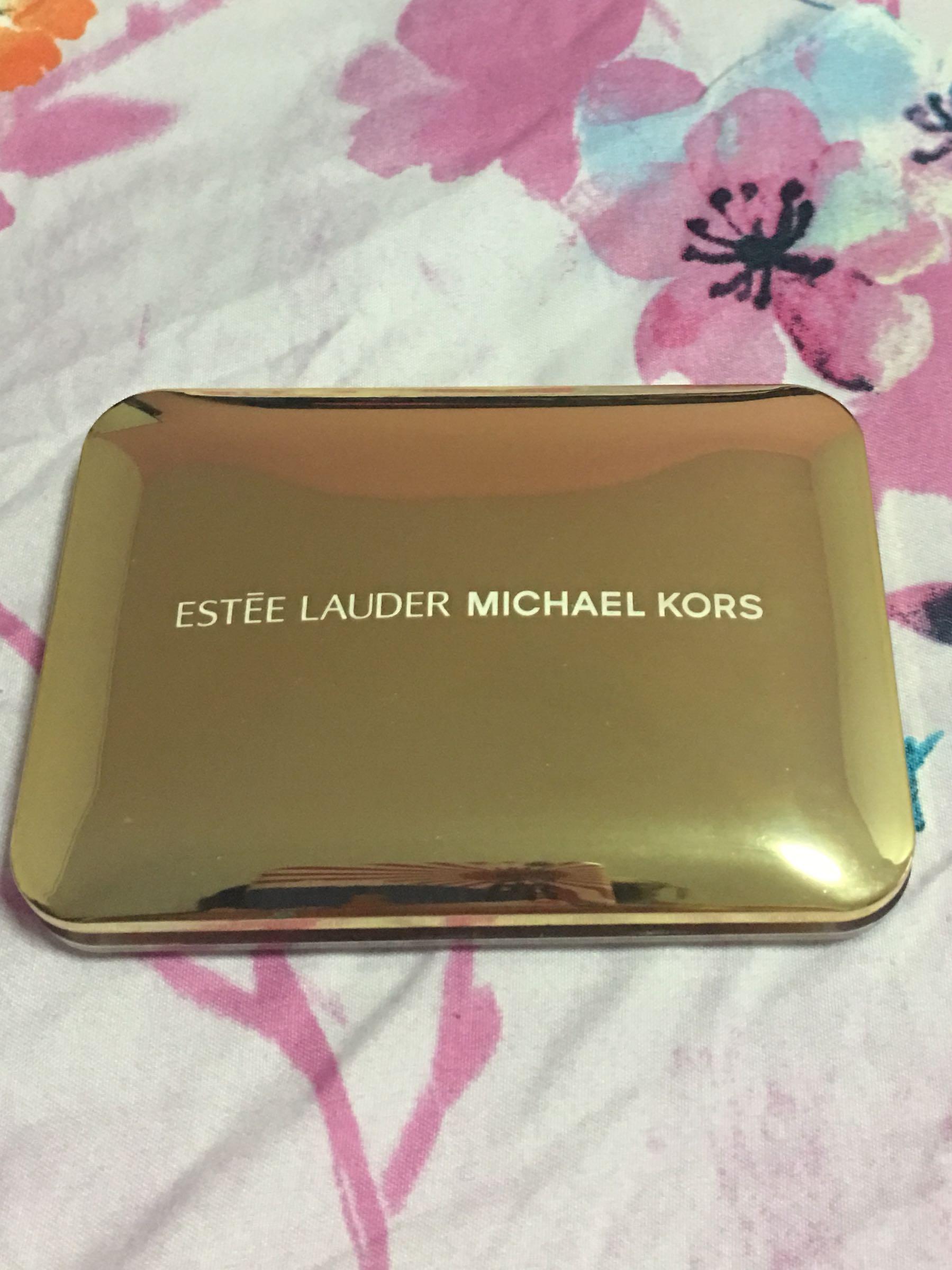 Estée Lauder Michael Kors Pure Color, Blush & shadow deluxe compact.,  Beauty & Personal Care, Face, Makeup on Carousell