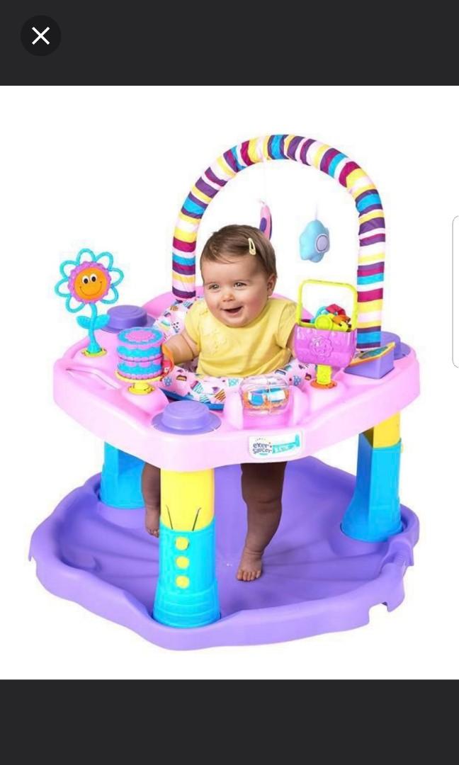 Baby sales walker exersaucer