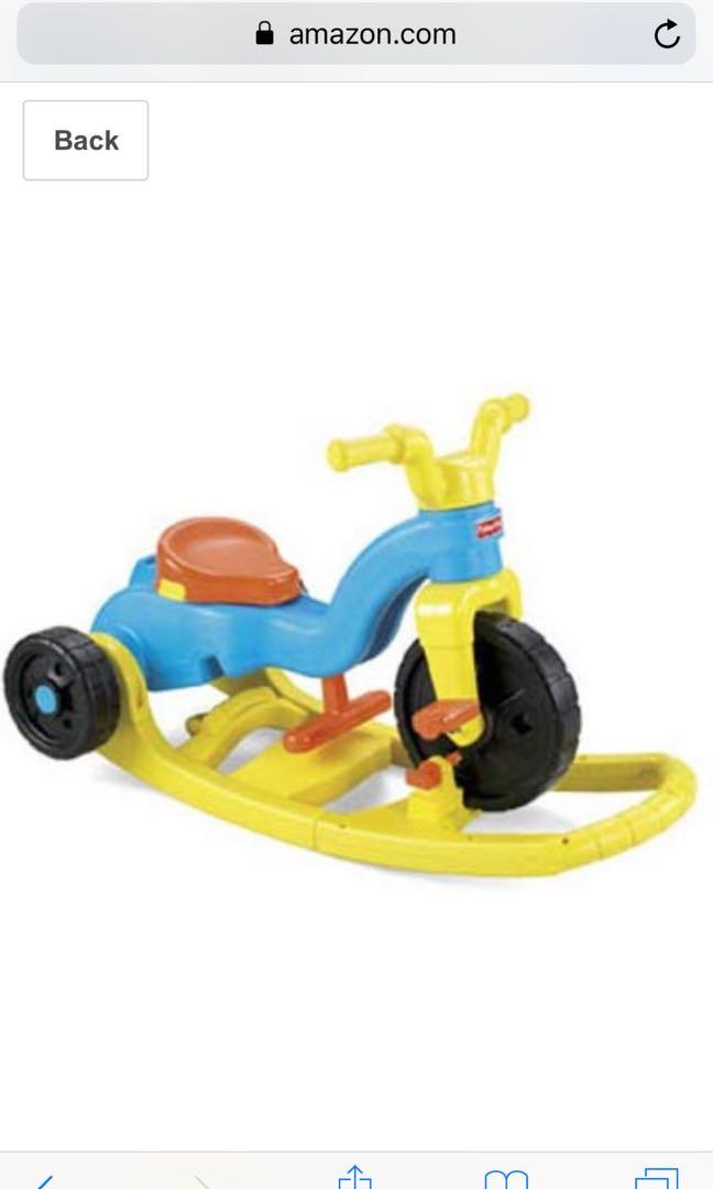 fisher price rock and roll trike