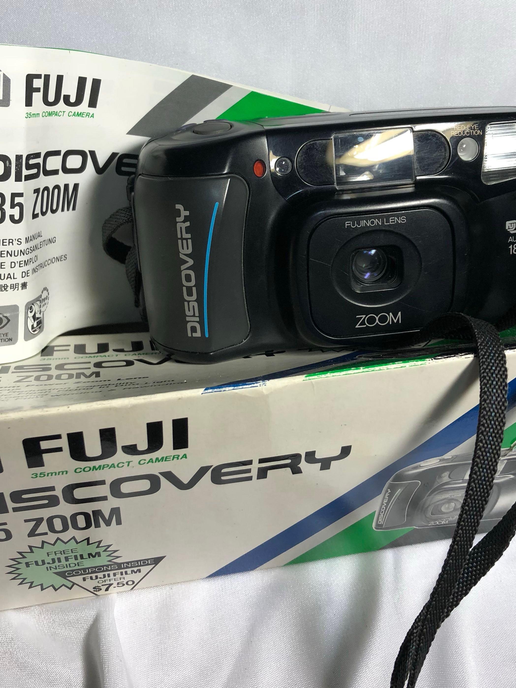 Fuji/ Fujifilm Discovery 185 Zoom, Photography, Cameras on Carousell