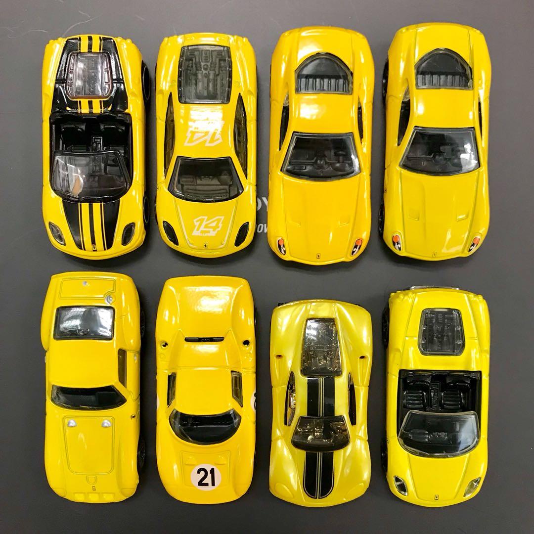 Hot wheels 2025 yellow ferrari