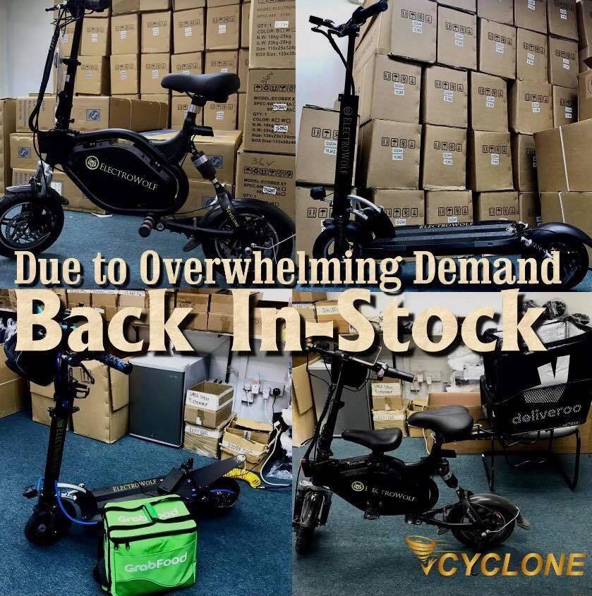 Grabfood/ Deliveroo/ Foodpanda Food Delivery Electric Scooter, Sports