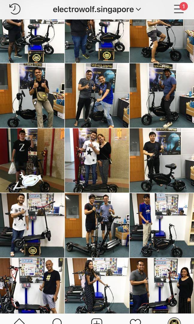 Grabfood/ Deliveroo/ Foodpanda Food Delivery Electric Scooter, Sports