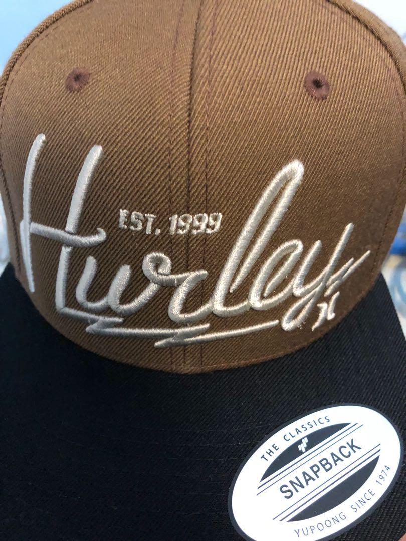 hurley x caps
